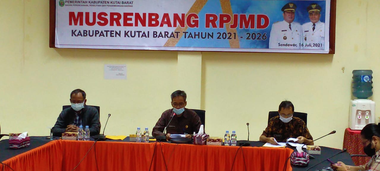 Musrenbang RPJMD Kabupaten Kutai Barat Tahun 2021-2026, Mampu Memecahkan Berbagai Permasalahan Dan Isu Strategis